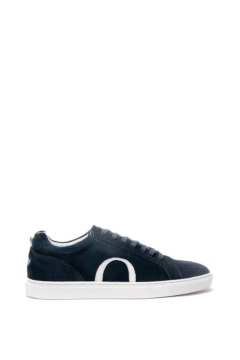 Trainers | 'The Truro' Leather Cupsole Trainer | OSPREY LONDON