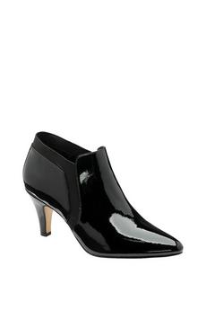 Lotus Black 'Kristina' Heeled Shoe-Boots