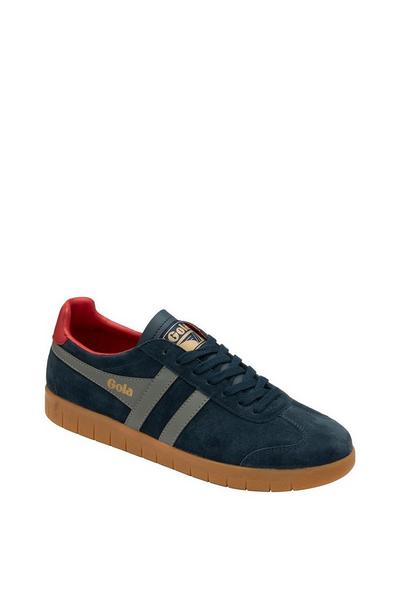 Gola Navy 'Hurricane' Suede Lace-Up Trainers