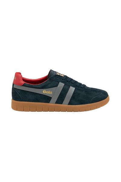 Gola Navy 'Hurricane' Suede Lace-Up Trainers