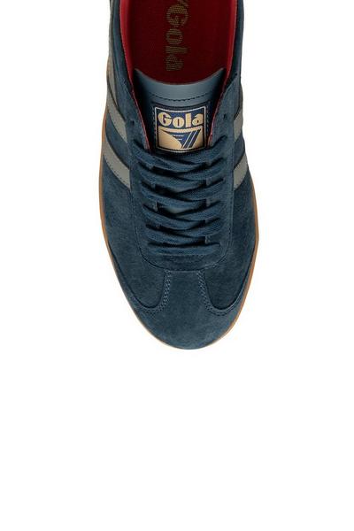 Gola Navy 'Hurricane' Suede Lace-Up Trainers