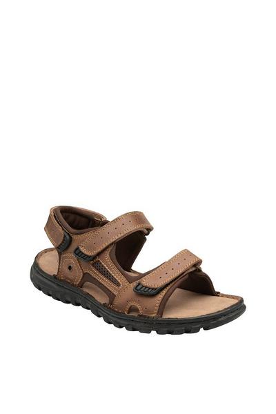 Lotus Tan 'Noah' Casual Open-Toe Sandals