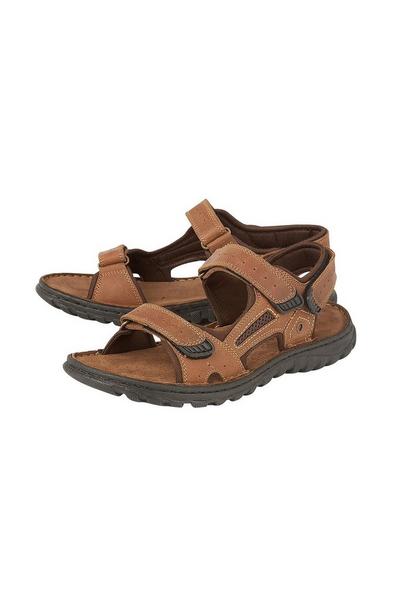 Lotus Tan 'Noah' Casual Open-Toe Sandals