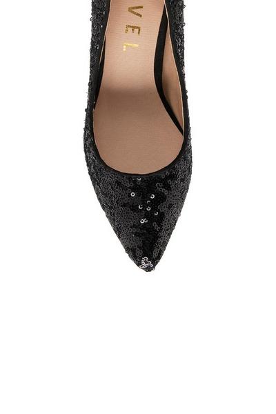 Ravel Black 'Edson' Pointed-Toe Court Shoes