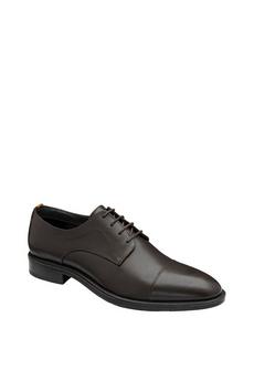 Frank Wright Brown 'Donal' Leather Derby Shoe