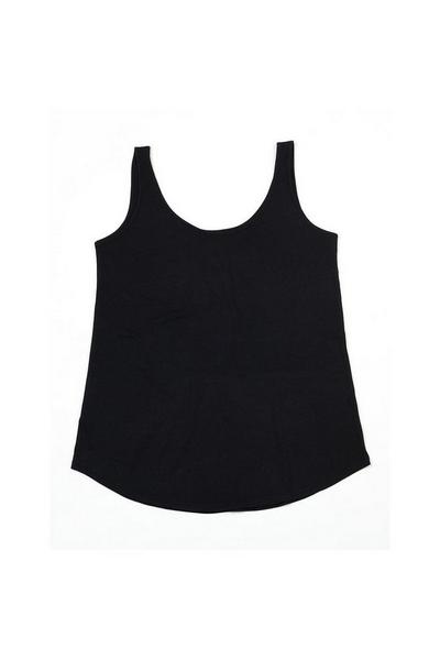 Mantis Black Relaxed Tank Top