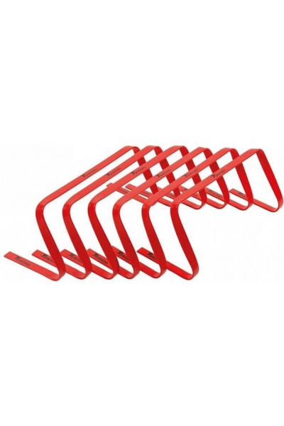 Precision Red Flat Hurdles (Pack Of 6)