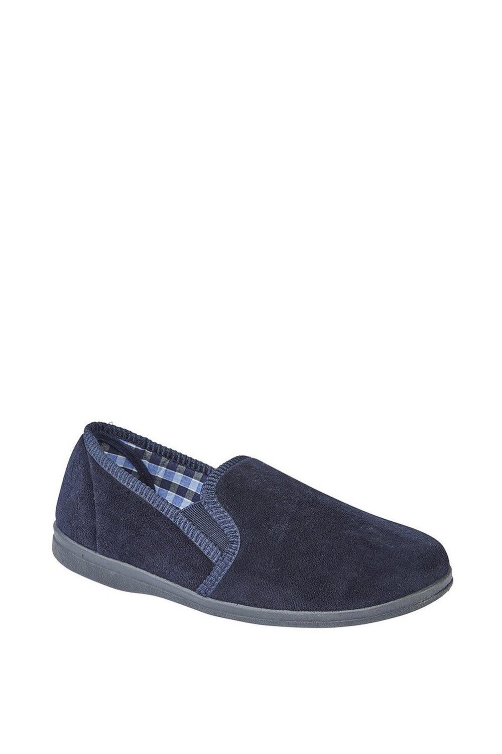 Sleepers Wilson Velour Slippers | Debenhams