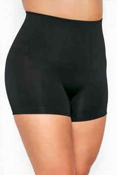 Yours Black Seamless Control Shorts