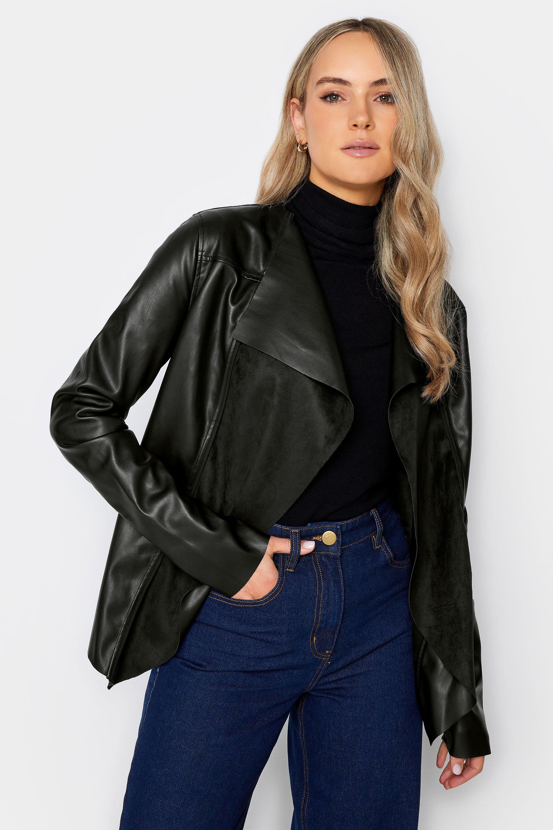 Long Tall Sally Tall Faux Leather Jacket | Debenhams