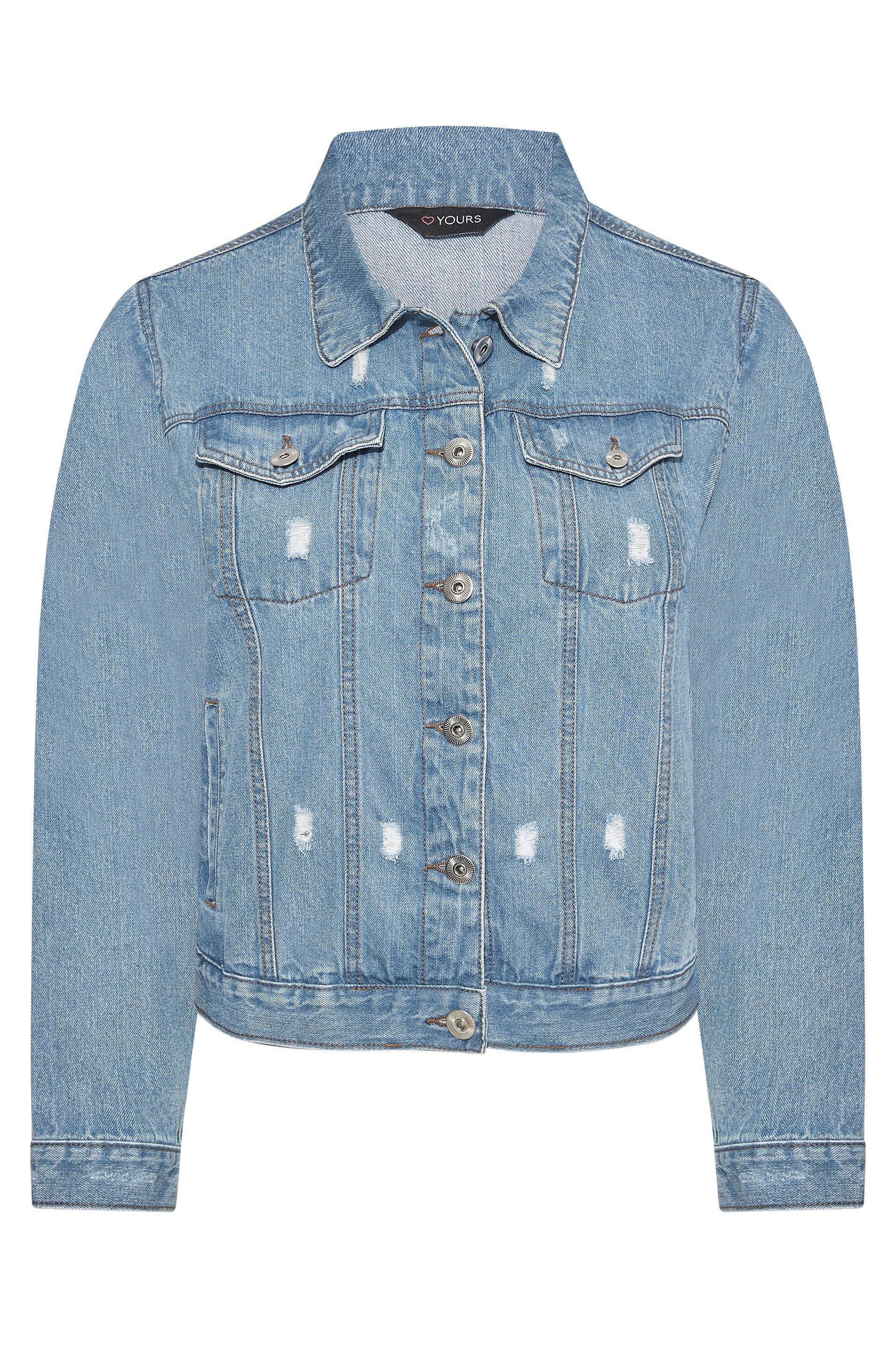 primark puff sleeve denim jacket