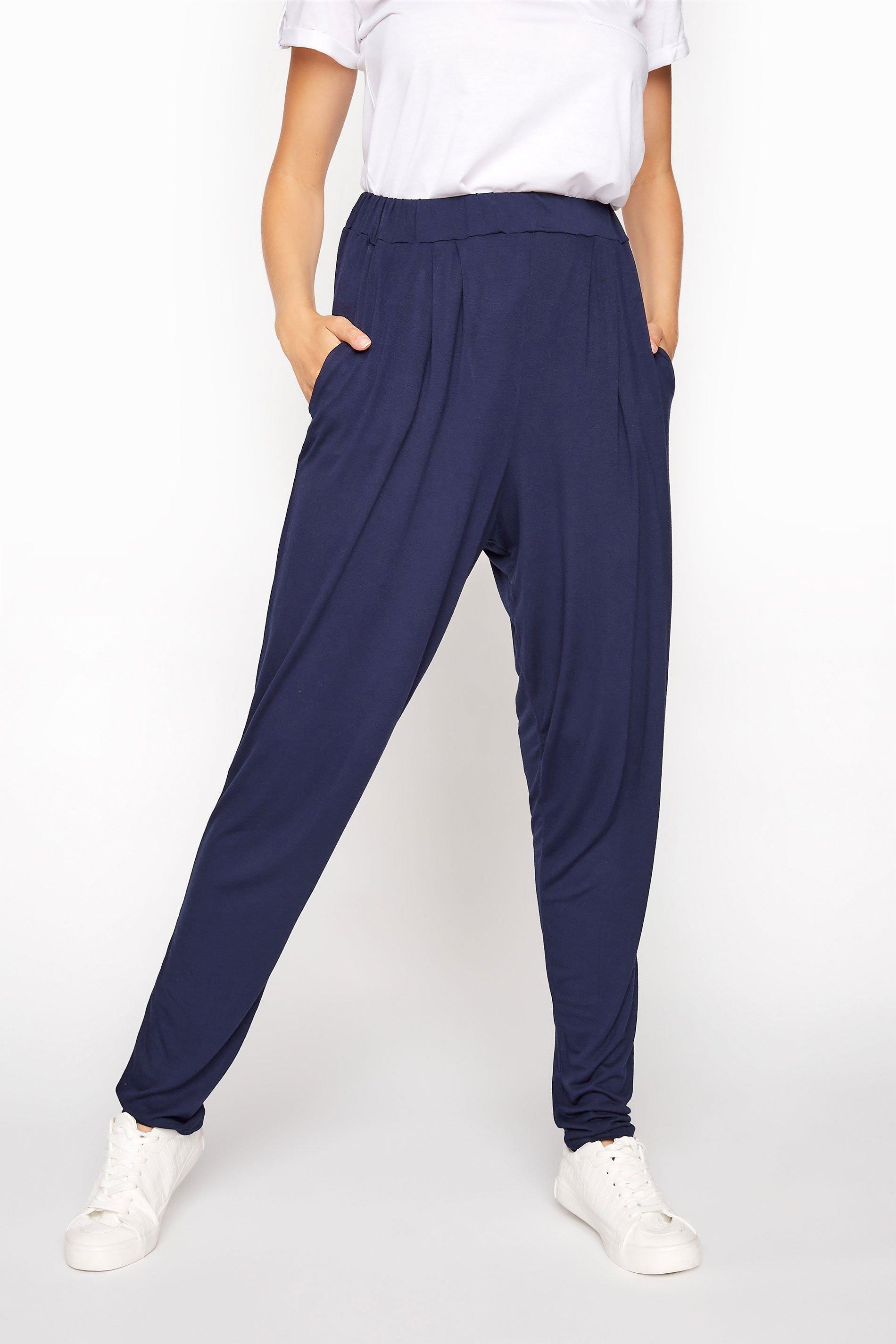 ladies jersey harem pants