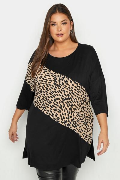 Yours Black Oversized T-shirt