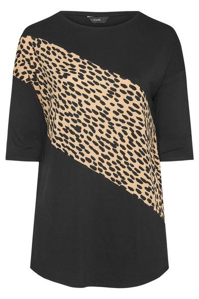 Yours Black Oversized T-shirt