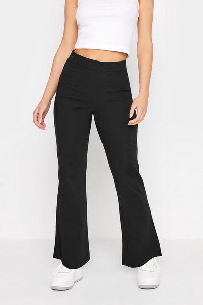 PixieGirl Black Petite Stretch Bootcut Trousers