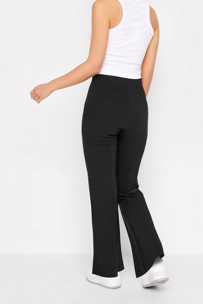 PixieGirl Black Petite Stretch Bootcut Trousers