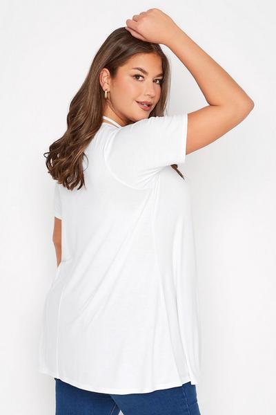 Yours White Ring Detail Swing Top