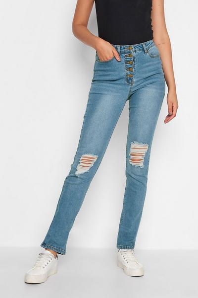 Long Tall Sally Blue Tall Slim Jeans