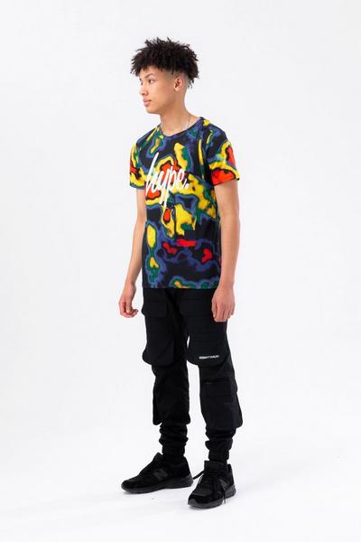 Hype Black Heat Map Script T-Shirt