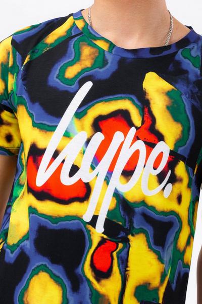 Hype Black Heat Map Script T-Shirt