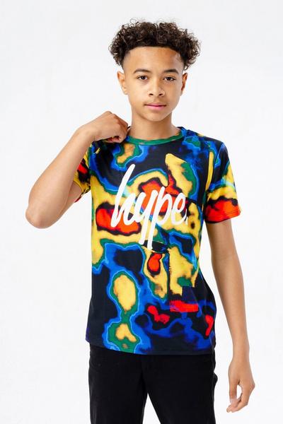 Hype Black Heat Map Script T-Shirt