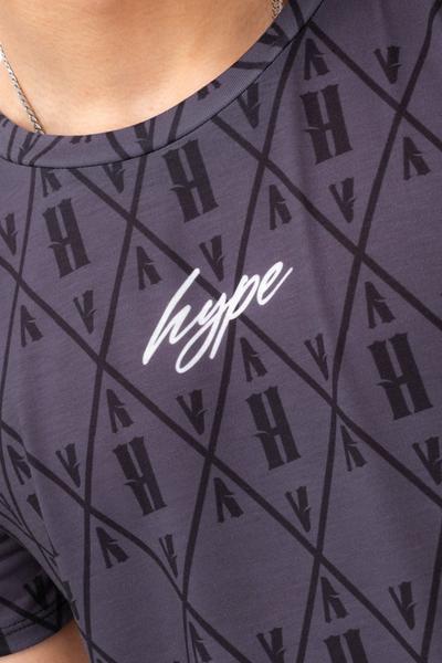 Hype Black Lush Logo Scribble T-Shirt