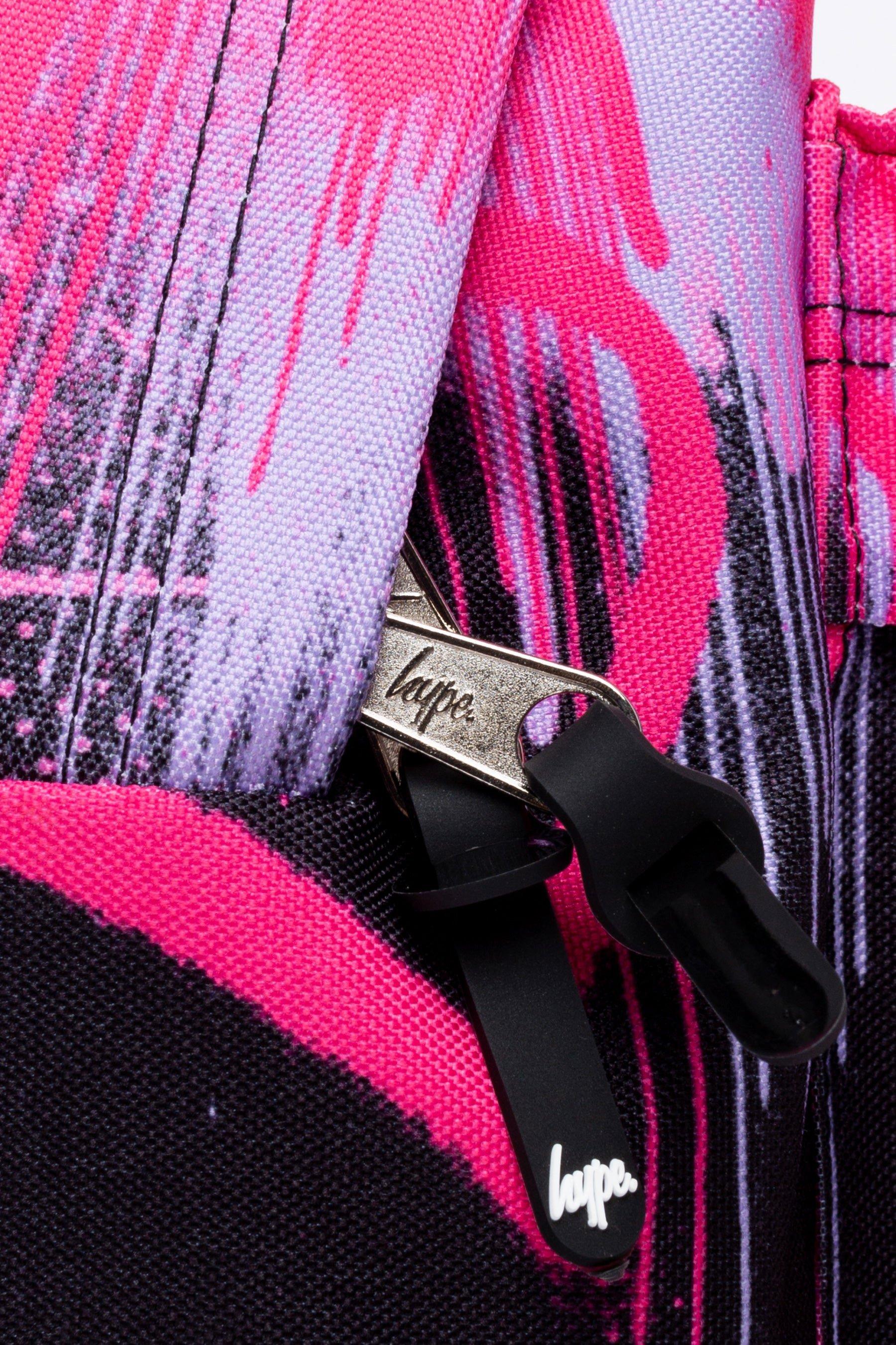 Black & Pink Hype Hearts Drip Backpack Bags