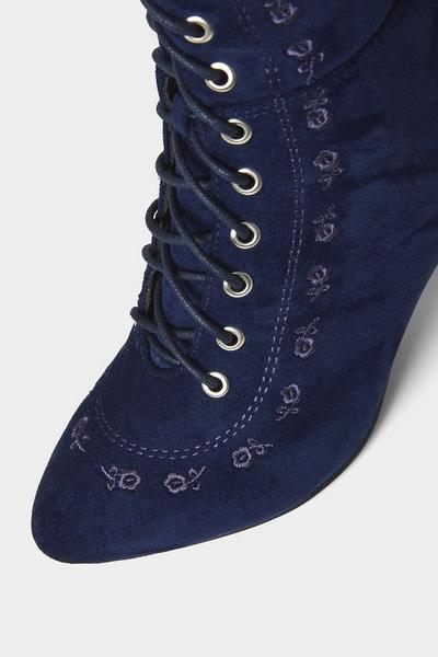 Joe Browns Navy Classy Lace Up Boots