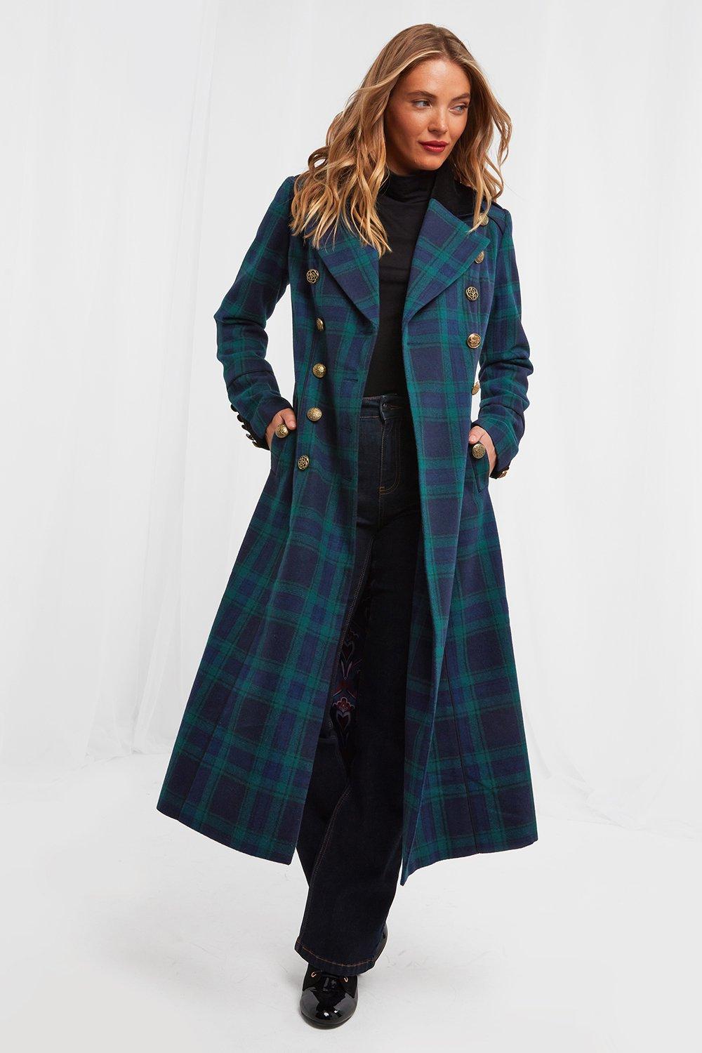 debenhams ladies check coats