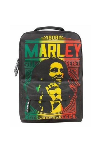 Rock Sax Black Roots Rock Bob Marley Backpack