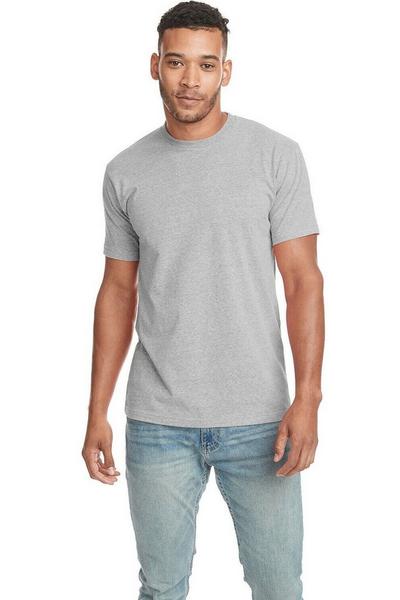 Next Level Grey Snow Sueded T-Shirt