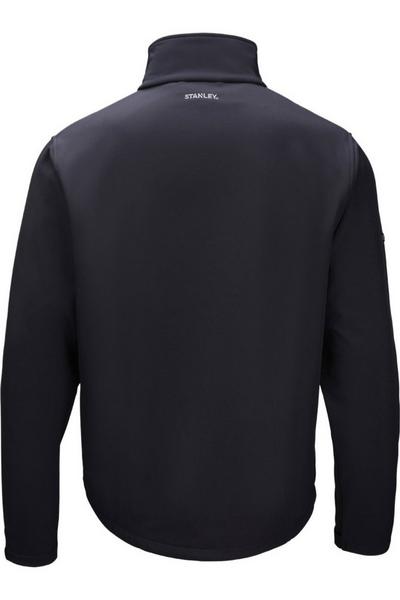 Stanley Black Teton Double Layered Full Zip Soft Shell Jacket