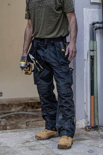 Dewalt Black Pro Tradesman Work Trousers