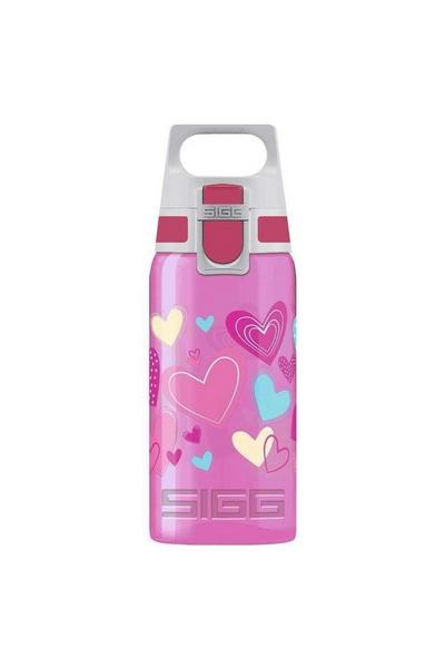 Sigg Pink Viva One Hearts Water Bottle