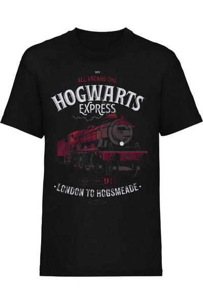 Harry Potter Black All Aboard T-Shirt