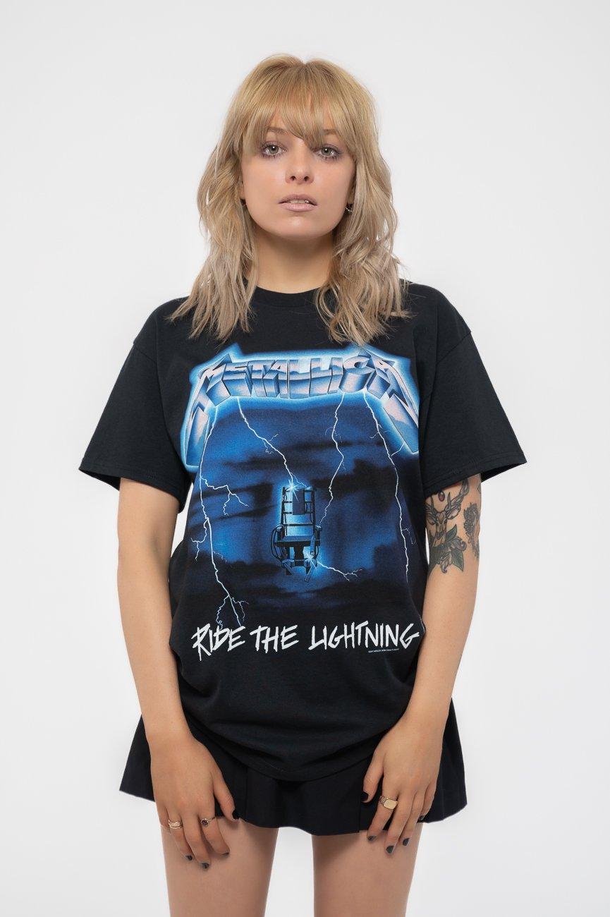  Metallica Ride The Lightning T-Shirt : Clothing, Shoes & Jewelry