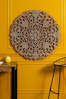 MH London Grey 'Frasso' Wall Medallion