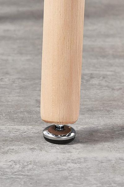 Life Interiors Light Beige ''Round' Dining Table Single
