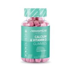 Novomins Pink Calcium & Vitamin D Gummies