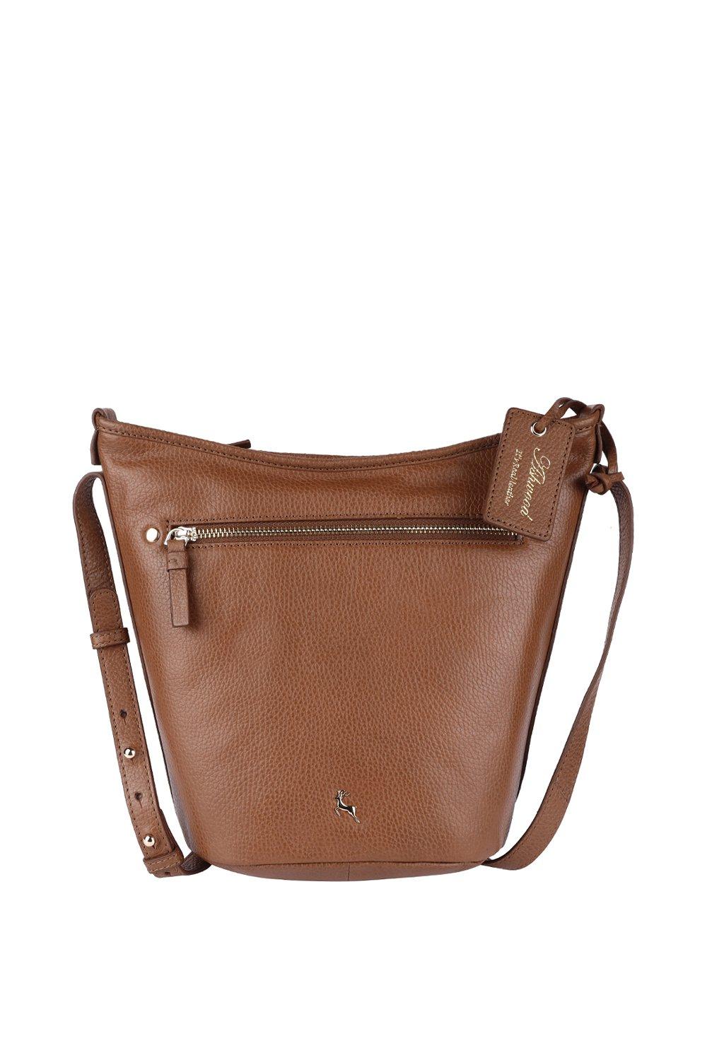 Ashwood Leather, Bags, Genuine Leather Crossbody Bag
