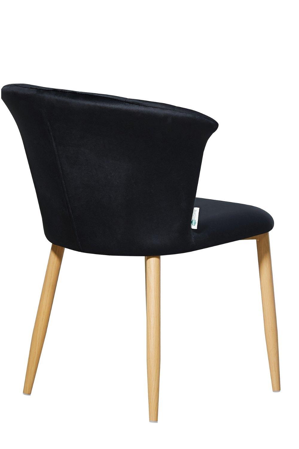 elsa velvet dining chair