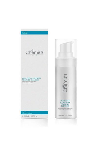 skinChemists professional White Aloe Vera & Lavender Foaming Cleanser