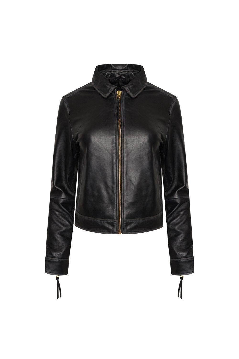 barneys harrington leather jacket