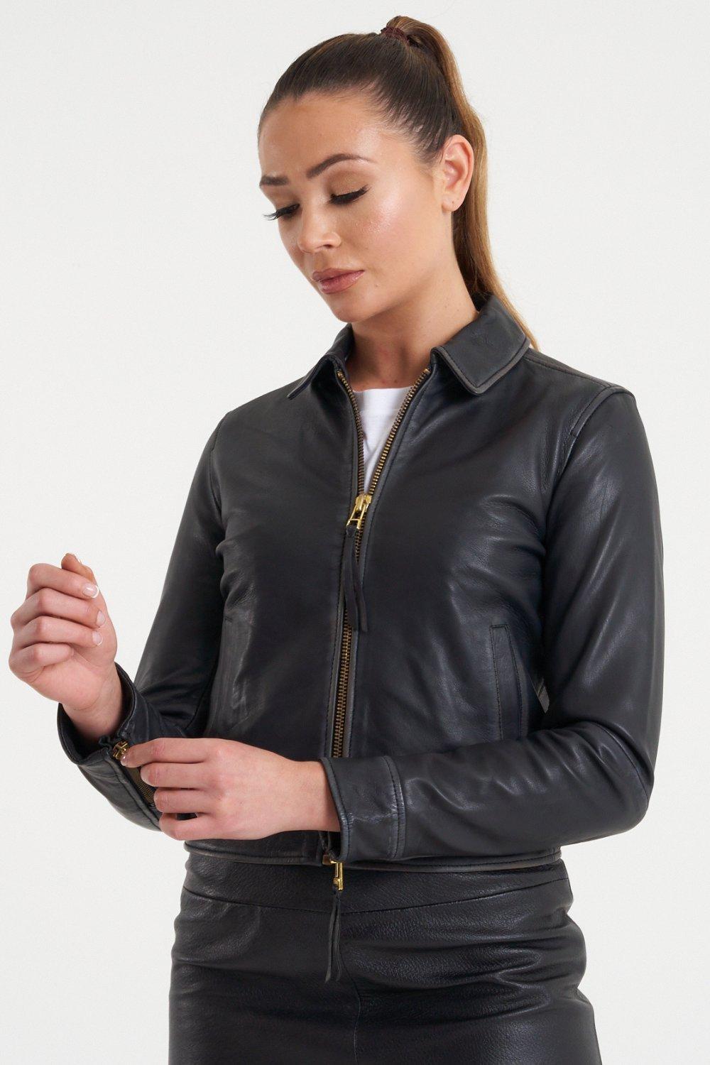 barneys harrington leather jacket