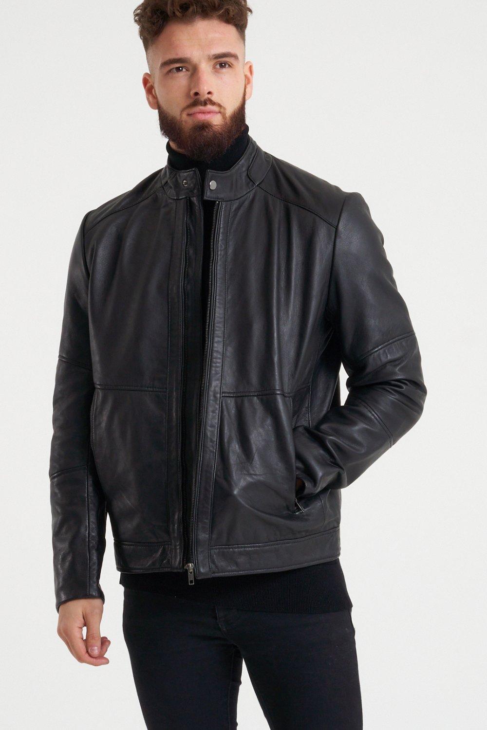 debenhams mens leather jackets sale