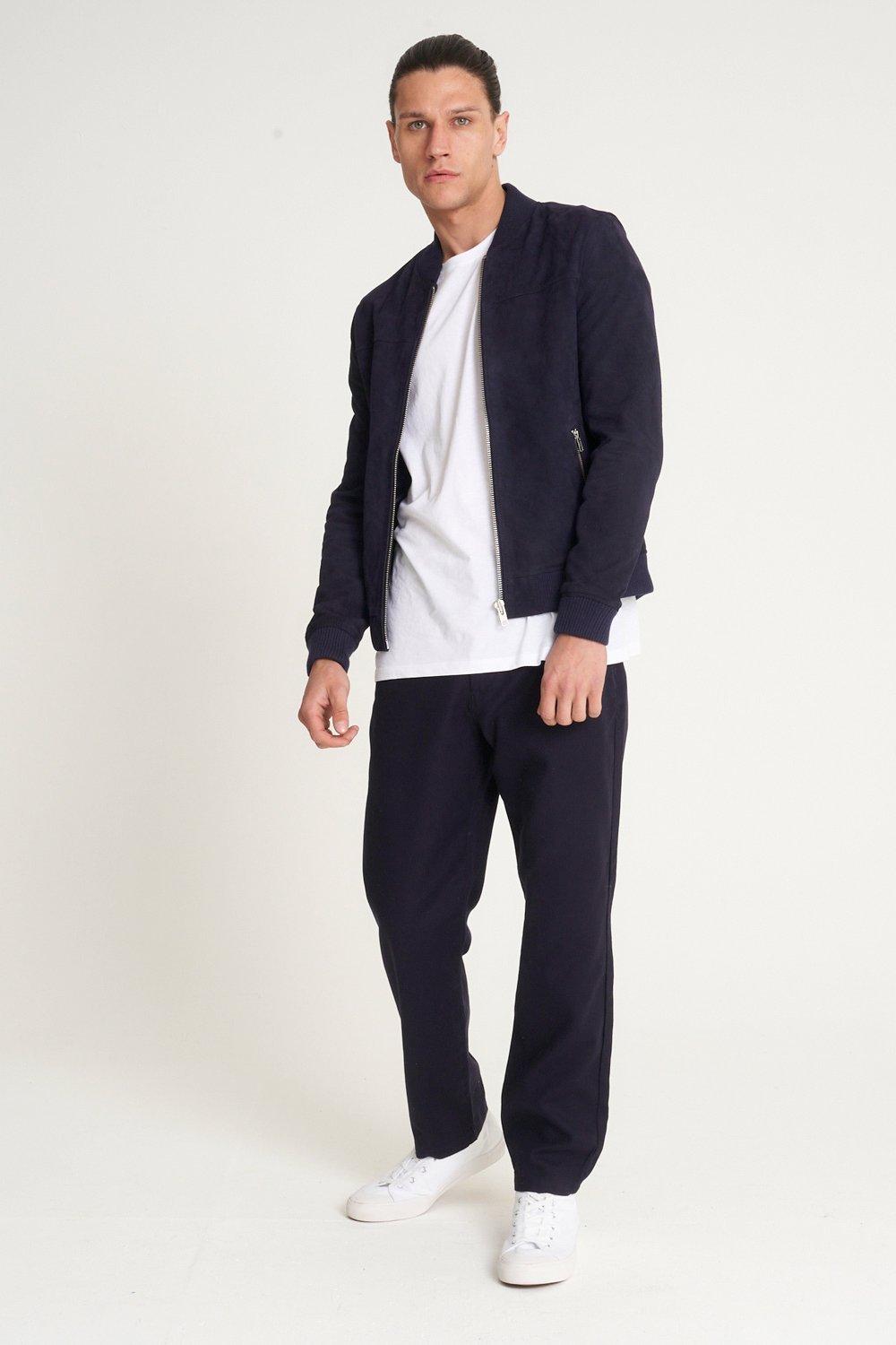 barneys suede bomber jacket