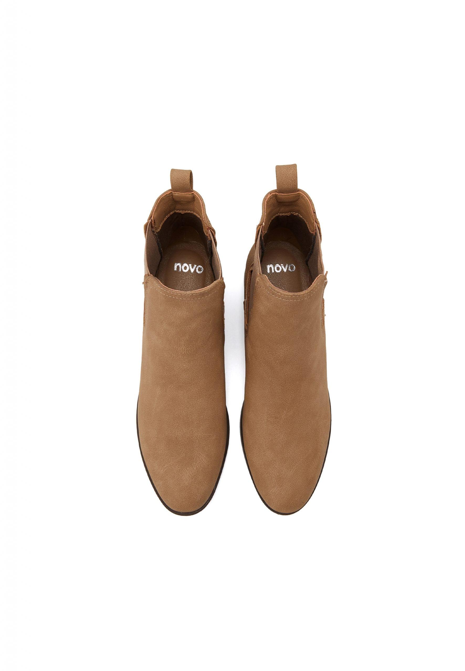 flat suede chelsea boots womens