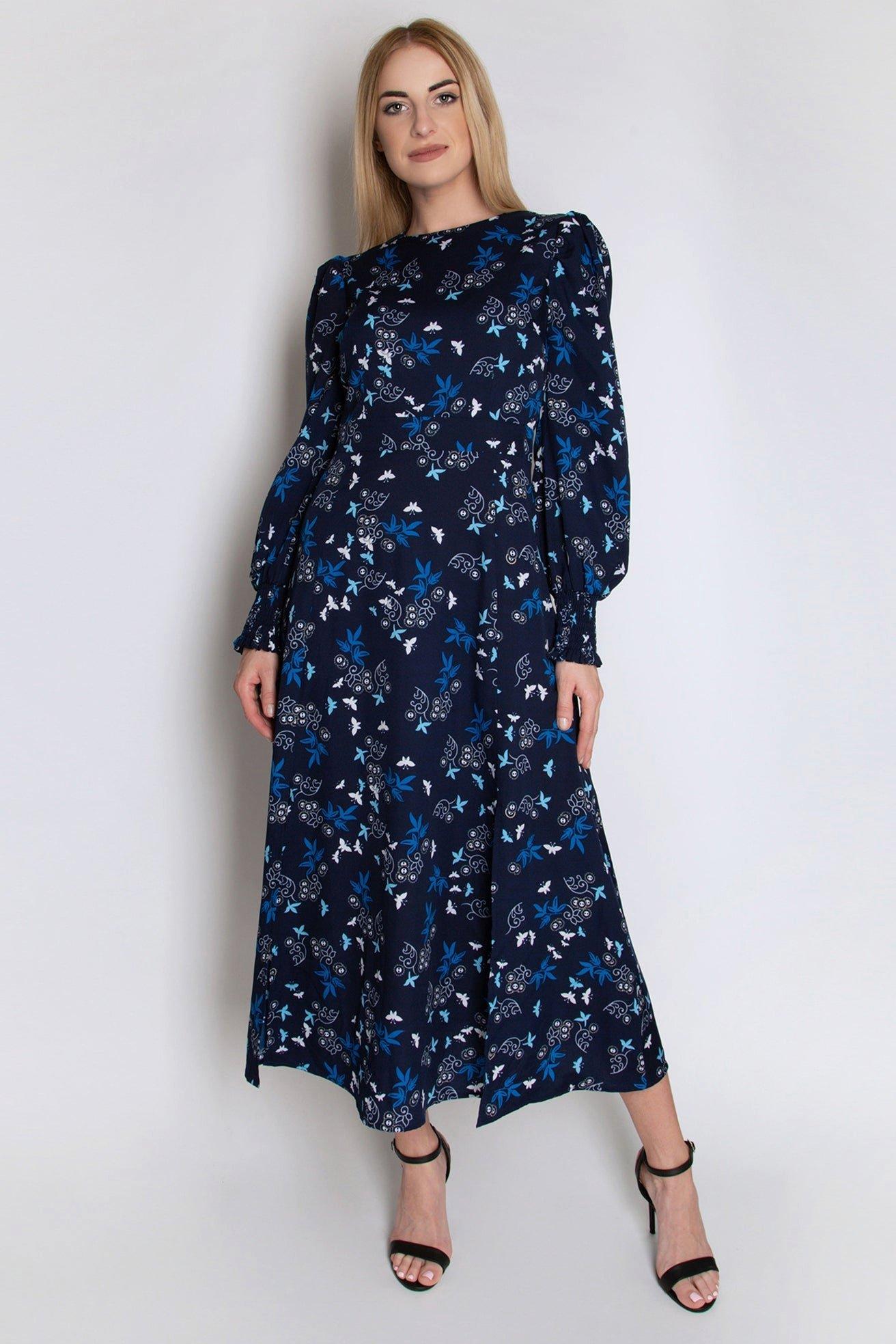 Cutie London Shirred Cuff Midi Length Dress | Debenhams