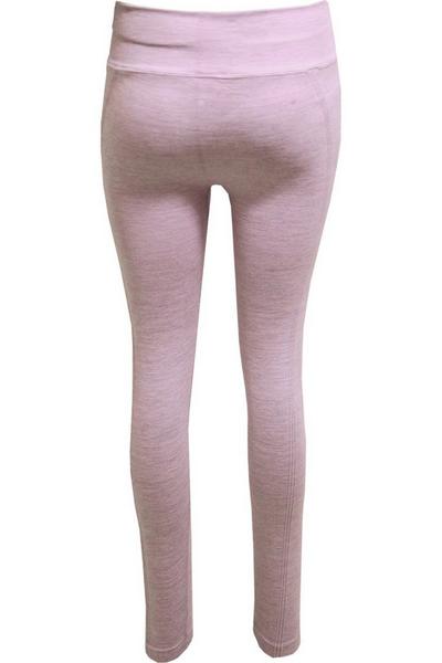 TriDri Light Pink Melange Sculpted Seamless 3D Leggings