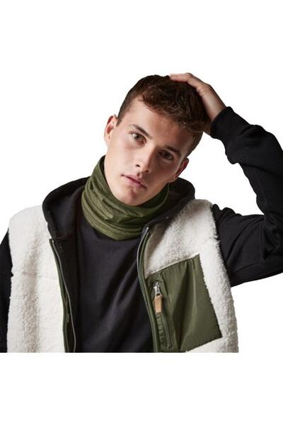 Beechfield Green Morf Merino Wool Snood